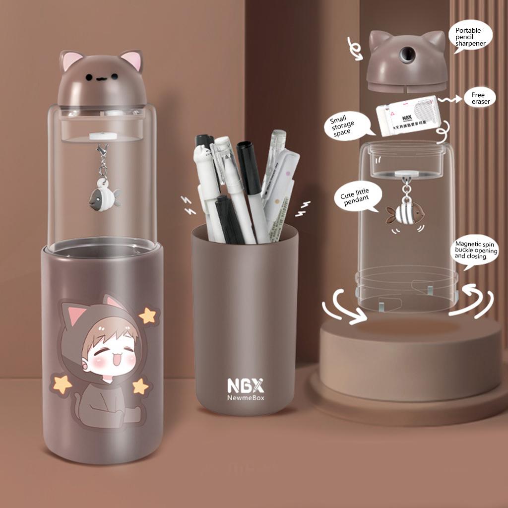 Buy Cartoon Cylinder-like Pencil Case with Small Detachable Pencil Sharpener Free Quality Eraser Cute Pen Holder for Student at affordable prices — free shipping, real reviews with photos — Joom Buy Cartoon Cylinder-like Pencil Case with Small Detachable Pencil Sharpener Free Quality Eraser Cute Pen Holder for Student at affordable prices — free shipping, real reviews with photos — Joom