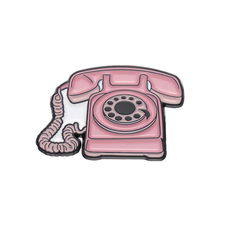 Brooch Cartoon Trendy Collection In Pink With Fun Letter Designs Perfect For Statement Accessories And Gifts