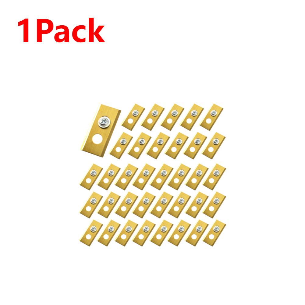 1Set Lawn Mower Cutting Blades Replacement Grass Trimmer Blade Double Hole Grass Cutter Piece for Mammotion Luba Robot Lawnmower