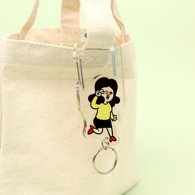 Bbangbbang's Daily Carabiner Acrylic Keychain (8 types)