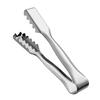 Ice Cube Tongs Stainless Steel Ice Tongs KTV Bar Cocktail Tools with Serrated for Ice Cube Tongs Cocktails Whiskeys