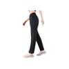 Anta Fleece Lined High Waist Straight Leg Workout Pants Women Bottoms Basic-Black 162347306-1