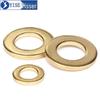 Copper & Brass Flat Washer Assortment – Sizes: M2, M3, M4, M5, M6, M8