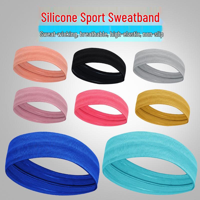 Men's Non-Slip Sport Headband: Basketball, Running, Yoga – Quick-Dry, Cooling, High Elasticity
