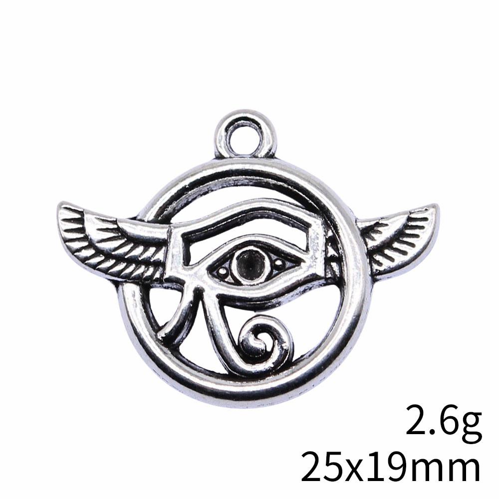 Christmas Decorations Aesthetic Jewelry Charms Eye Of Horus Charms Pendant Cheap Things Bag Pendant