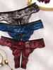 1PCS Lace Thong Women's Tanga Low Waist Sexy Lingeries Transparent Panties Laides T Back Pants Girls Underwear Female Underpants