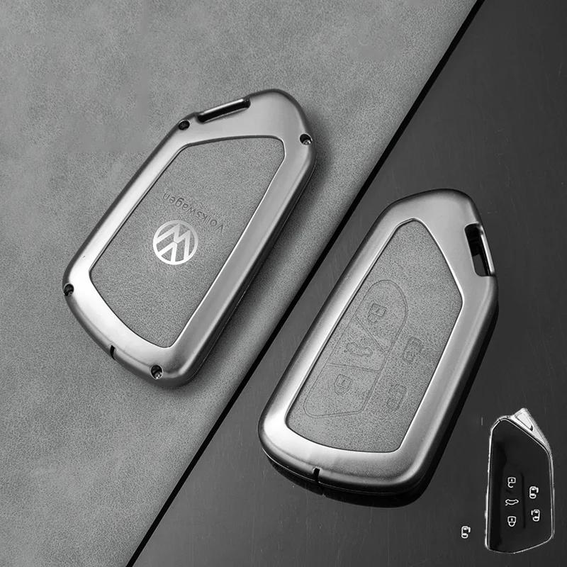 

VW GTI GOLF 2026 Hot For VW VOLKSWAGEN Zinc Alloy Car Smart Remote Key Case Full Cover Protector Shell Fob For VW Volkswagen ID.