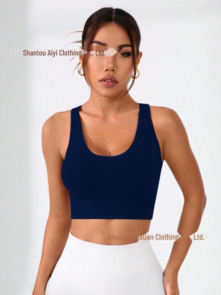 Shockproof Push-Up Sports Bra: Cross-Border, Quick-Dry, Beautiful Back Design, Large Size, Hot-Selling for Running and Yoga
