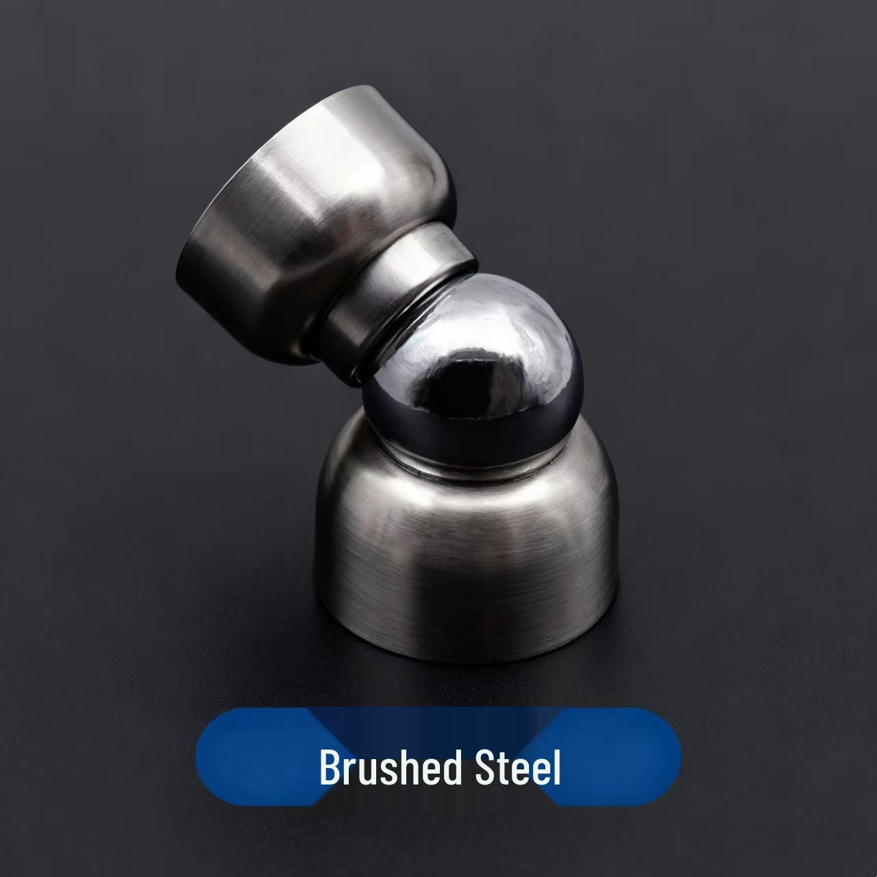 

Ультракороткий магнитный стопор для двери из нержавеющей стали для внутренних деревянных дверей – без сверления, мини-дизайн с защитой от столкновений