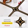 Waterproof Decorative Edge Strips: Self-Adhesive, Wear-Resistant Gilded Line Stickers for Living Room Floor Tiles and Home Gaps.