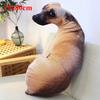 18 Kinds Dog Cat Animal Plush Pillow Both Sides Printing Stuffed Pug Corgi Hound Shar Pei Throw Pillow Sofa Home Decor Men Gift