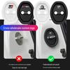 Universal Silicone Car Door Lock Protection Pad - Sound Reduction & Shock Absorption for Select Models