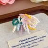 Crystal Shoes Decorations Korean Transparent Jelly Shoes Decorative Shoe Buckle Handmade DIY Beaded Flower Hole Shoe Accessories