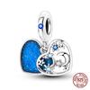 100% Copper Love Mother And Daughter Charms Fitoriginal Bracelets Diy Jewelry Making For Women Gift