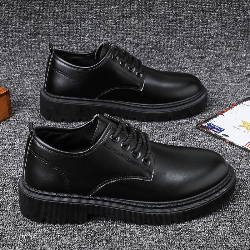 

Men s Black Leather Height-Increasing Formal Shoes for Business, Groom, or Wedding Wear 44
