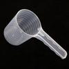 Transparent Pet Measuring Spoon With Scale Plastic Dog Cat Feeding Shovel Pet Tableware Supplies 50G 100Ml