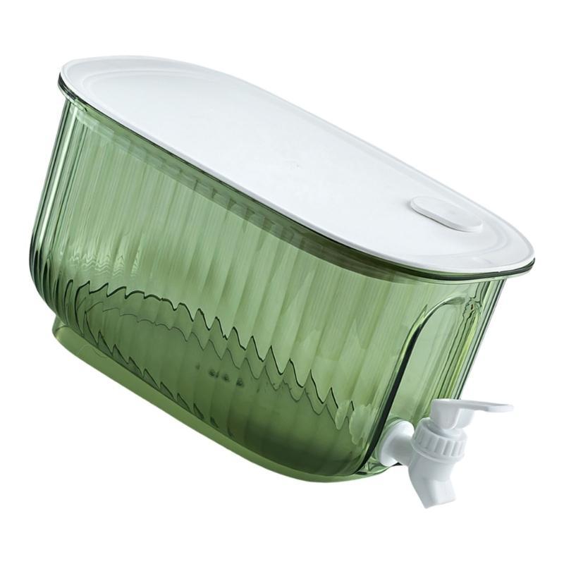 Refrigerator Friendly Cold Kettle with Convenient Tap Beverage Drink Dispenser