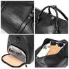 TS JYL laptop bag,Vintage Travel Bag Shoe Compartment Wet Dry Crossbody Bag