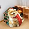 1 PC Automatic Folding Umbrella - Pomeranian Pattern, Portable & Foldable Design with 8 Ribs, Christmas Birthday Gifts