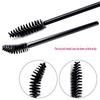 Portable Disposable Eyelash & Eyebrow Brush Set with Fine Tip and Spiral Comb