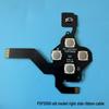 PSP3000/2000 Conductive Film Set: Includes Left & Right Film, Volume Switch Ribbon Cable, and Conductive Adhesive for PSP Accessories.