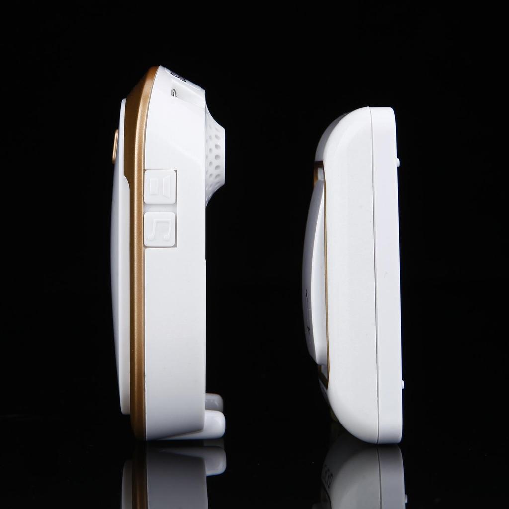 Waterproof Wireless Digital Doorbell with Long-Range Remote Control and DC Power, Ideal for the Elderly