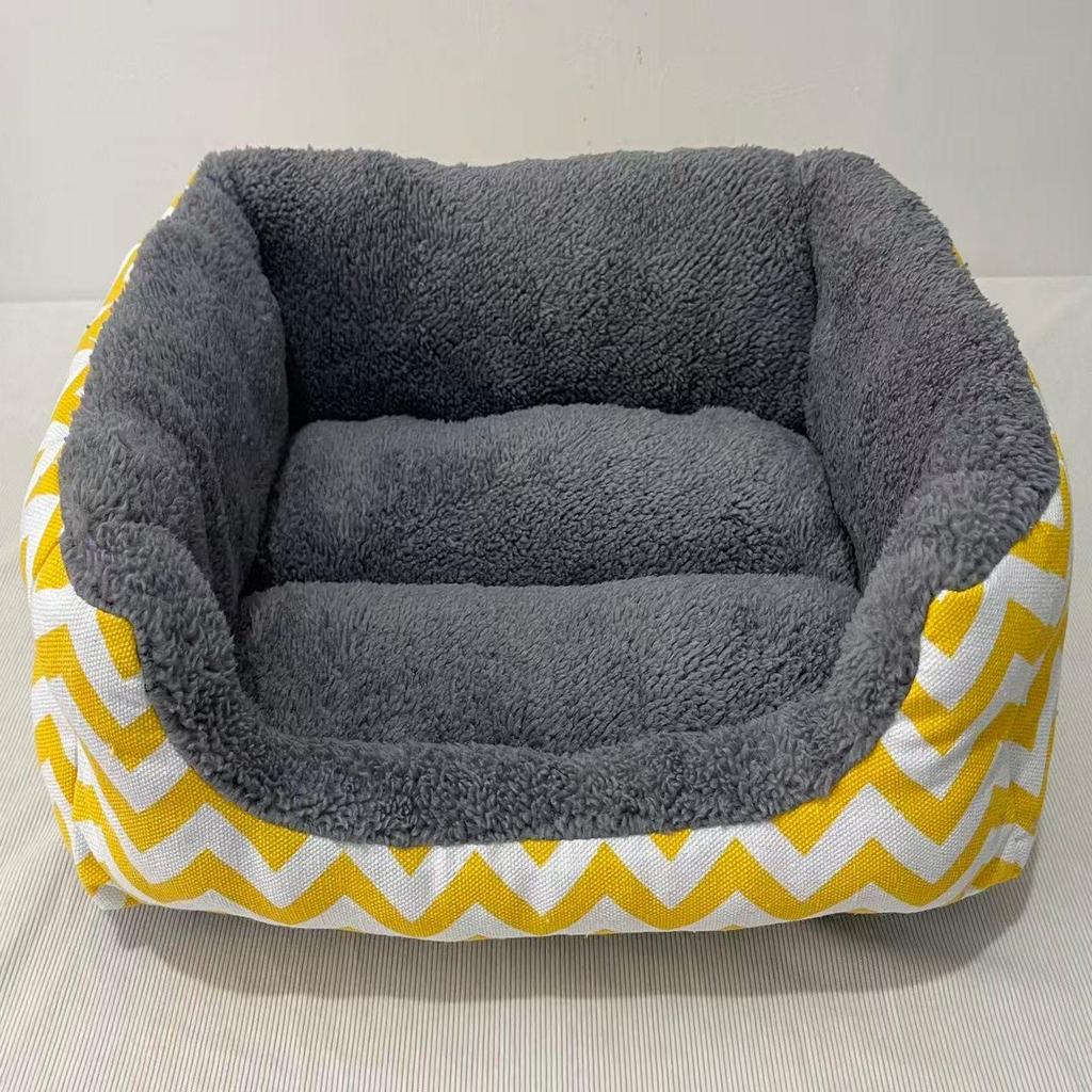 Four Seasons Machine Washable Cat & Dog Nest Pad – Winter-Ready, Thickened Pet Bed