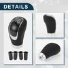 TUCKBOLD Universal Shift Knob Gear Shift Knob with 4 Adapters for 6 Speed Manual