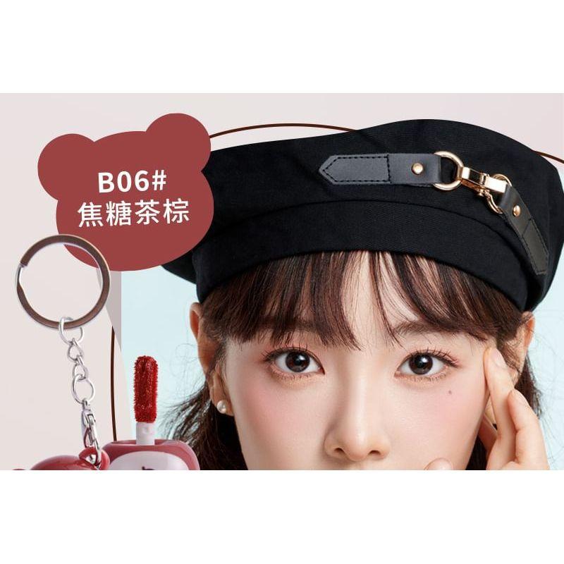 MANSLY - Kuscheliger Bären Schlüsselanhänger Luftiger Nebel Lippen-Schlamm - 4 Farben