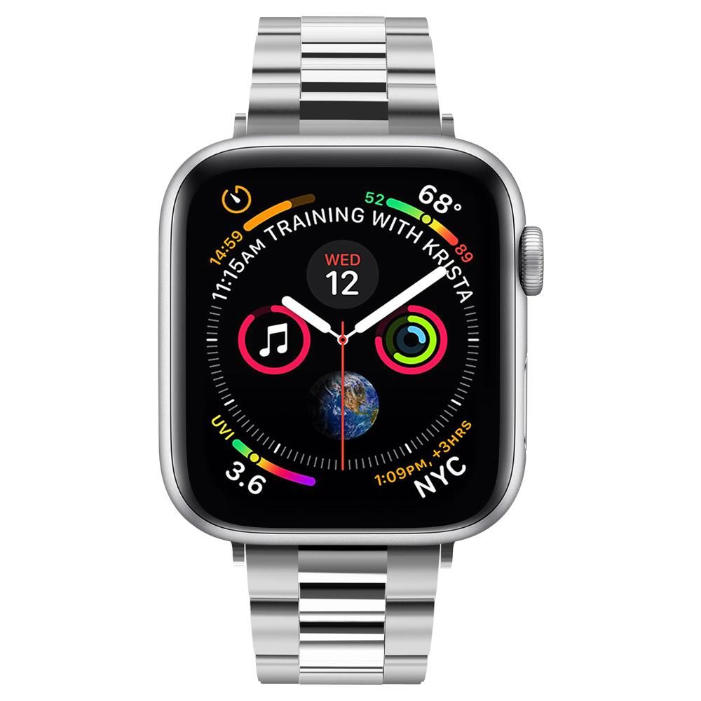 Spigen Modern Fit Band Apple Watch 6 / 7 / 8 / 9 / 10 / Se (40 / 41 / 42 Mm) Silver