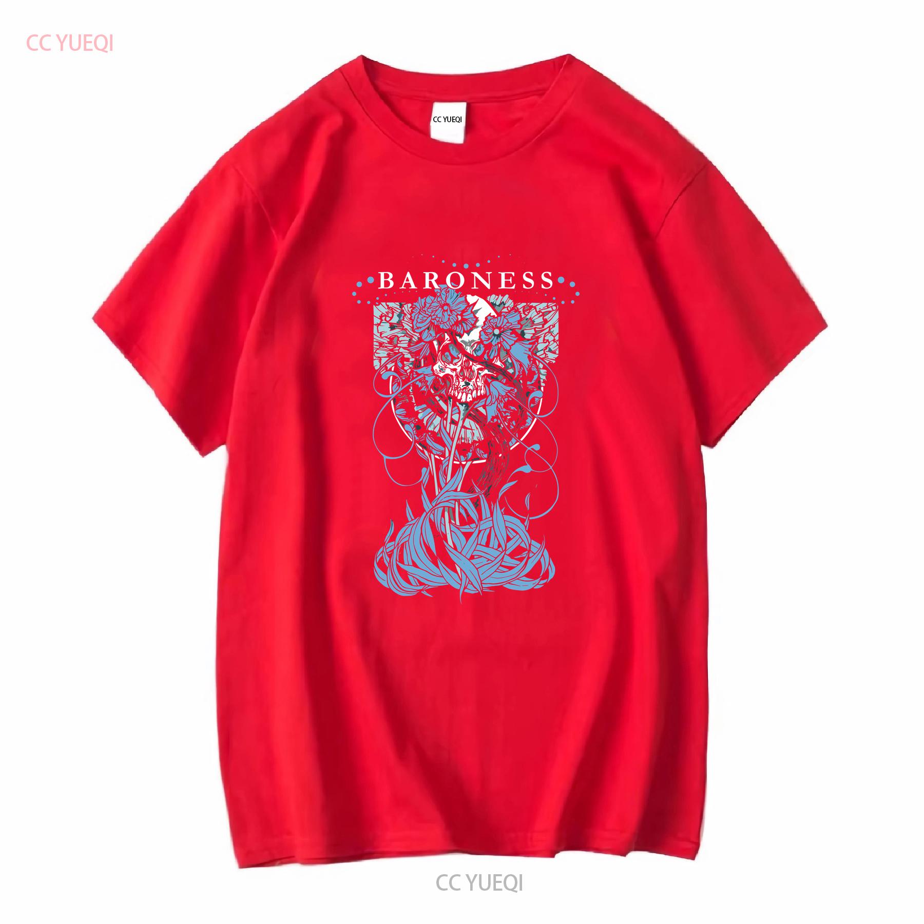 

Baroness Band Rock Music Black T Shirt Cotton S 234XL vintage Washed homme Slightly Stylish streetwear fashion Breathable S
