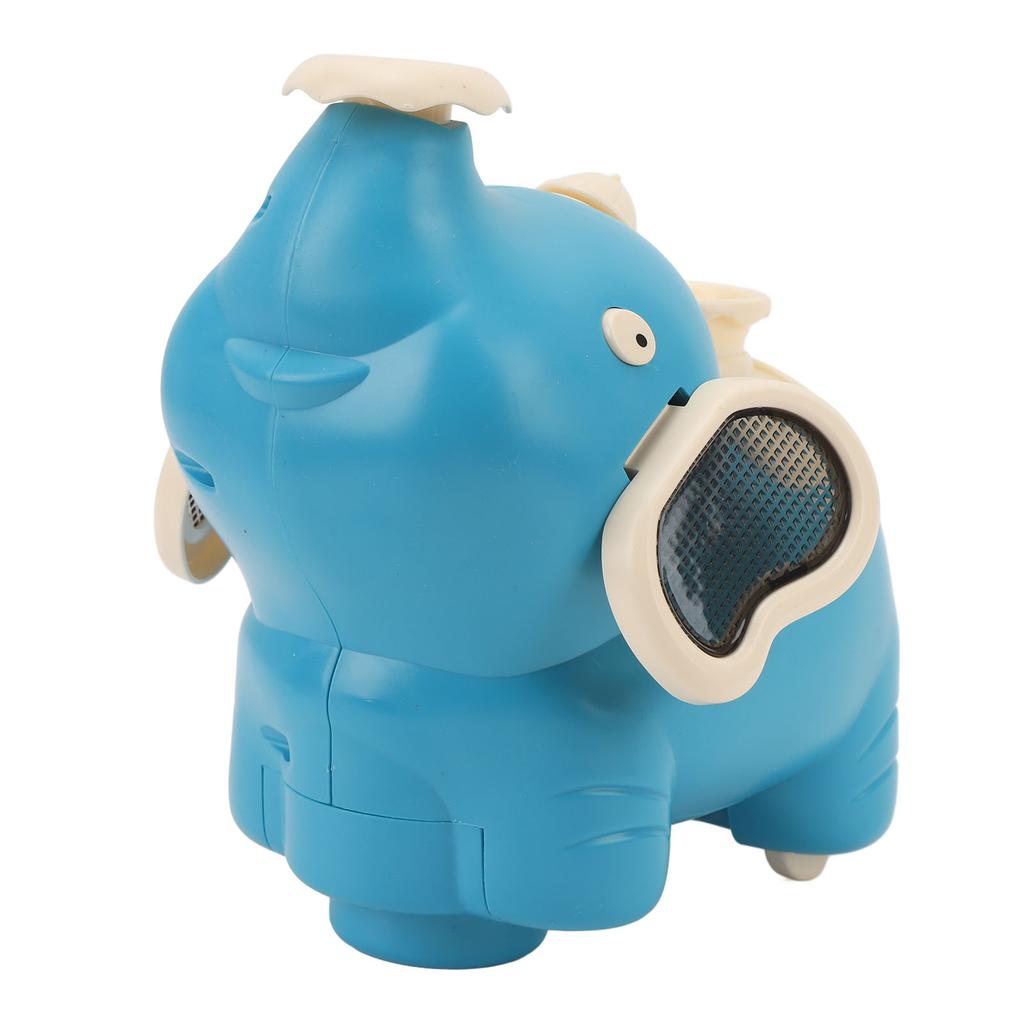 Elephant Blowing Spray Fog Toy with Music Light Tummy Time Interactive Battery Powered Baby Elephant Toy