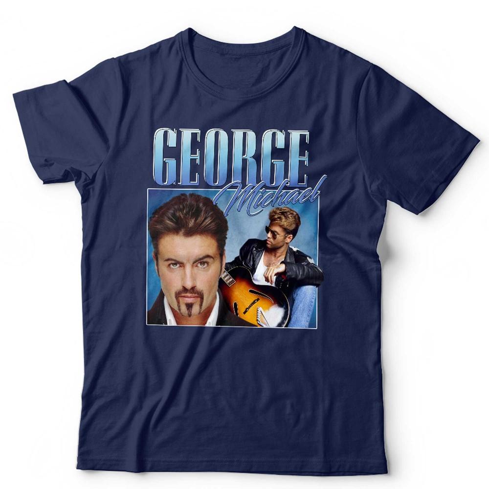 George Michael T Shirt Appreciation Unisex Homage Throwback Stag and Hen Do