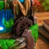 Realistic Green Plant Decoration Water Feature Feng Shui Ornament  Indoor