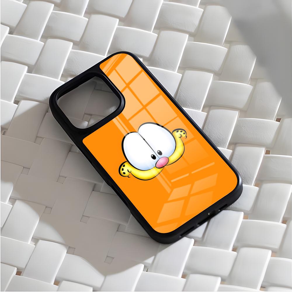 T-The G-Garfield-es Phone Case For Iphone 17 Air 16 15 14 13 12 11 Pro Max Mini Fundas Shell PC+TPU Cover iPhone 16 Pro Max