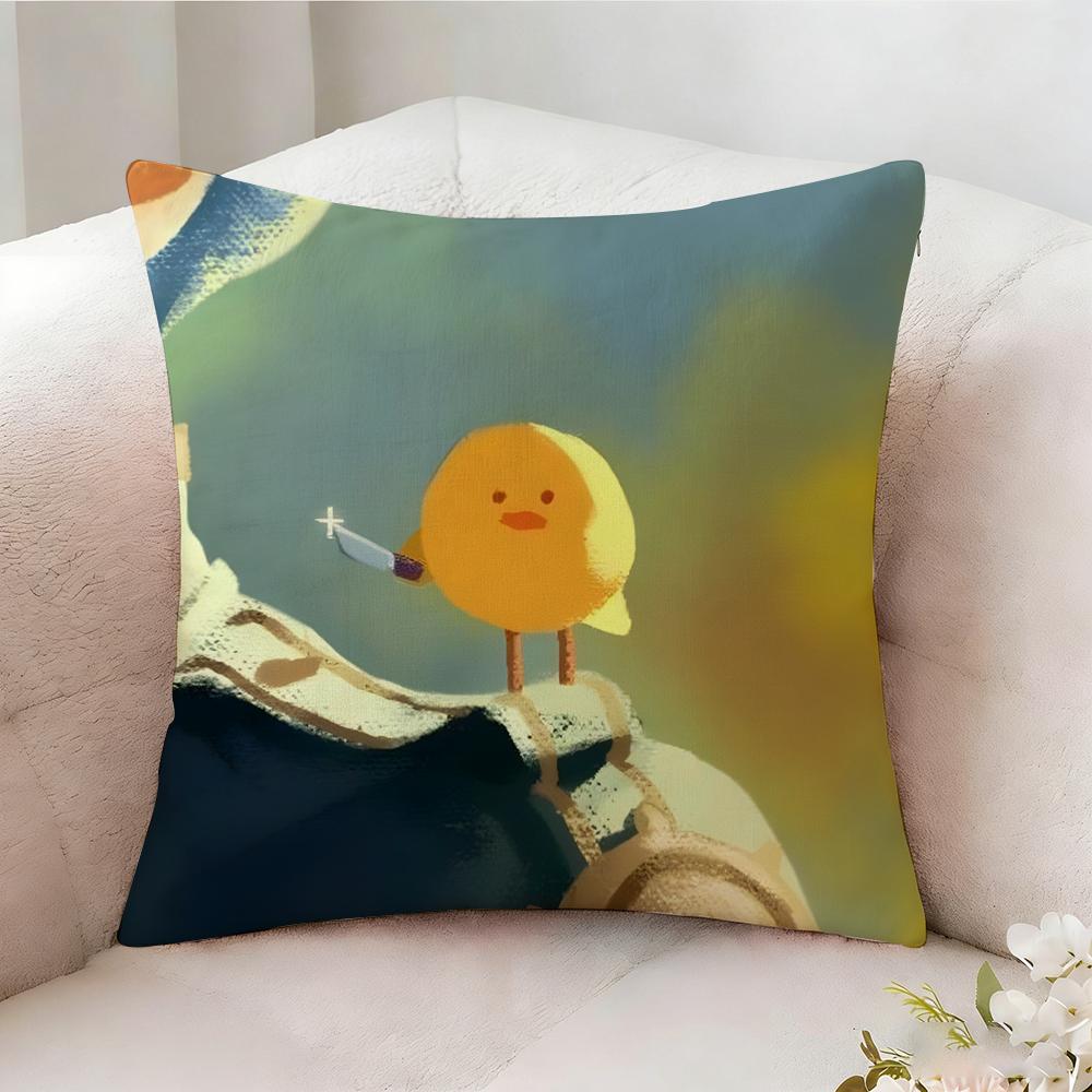 Funny And Surprising Duck Pillow Case Pillowcase Doublesided Printed Sofa Cushion Bedroom Headboard Pillow