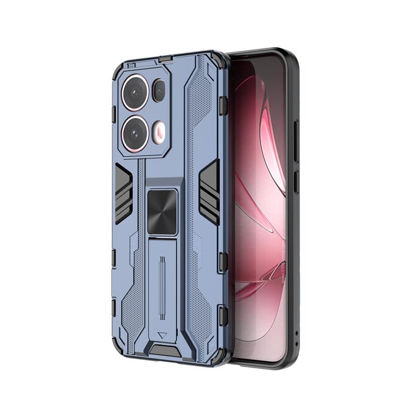 

Чехол для OPPO Reno 13 Pro 5G Чехол Автомобильный Магнитный Держатель Ударопрочные Бронированные Чехлы для OPPO Reno13 Pro Жесткий ПК Подставка Задняя Крышка For Reno13 Pro 5G