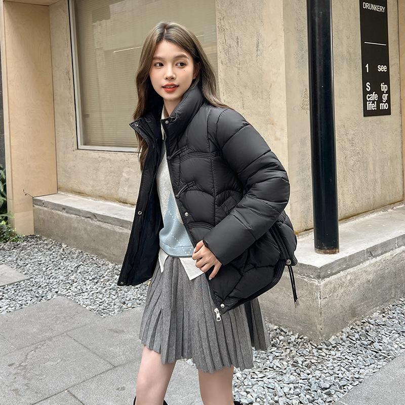 Cotton Clothes Women's Short Light and Thin Winter Cotton-padded Coat