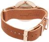 Salvatore Marra Men's Multi-Calendar Watch, Slim Type, SM15117-PGWHPG, Brown, Officially Imported