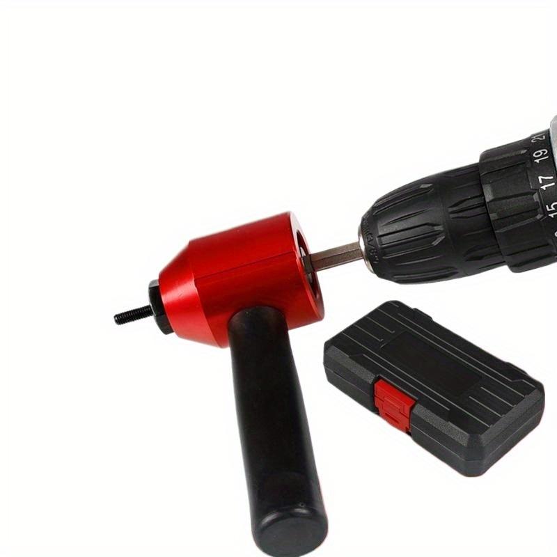 26Pcs Rivet Nut Drill Adapter M3 M4 M5 M6 M8 Metric Mandrel Rivet Nut Thread Insert Aluminum Drill Attachment Tool Set LS