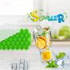 Thickened 37 Hole Honeycomb Ice Tray with Lid, Essential for Holiday Drinks and Frozen Desserts, Ice Mold, Refrigerator Ice Storage