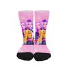 Fashionable Mens' Novelty Socks - Mid-Calf Length