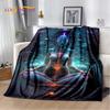 Naturalize Yoga Zen Meditation Rainbow 7 Chakra Blanket,Flannel Throw Blanket for Home Bedroom Bed Sofa Picnic Hiking Cover Kids