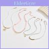 Ensemble Collier Perles Artificielles Argile Souple Avec Breloque Étoile Style Bohème Pour L'Été