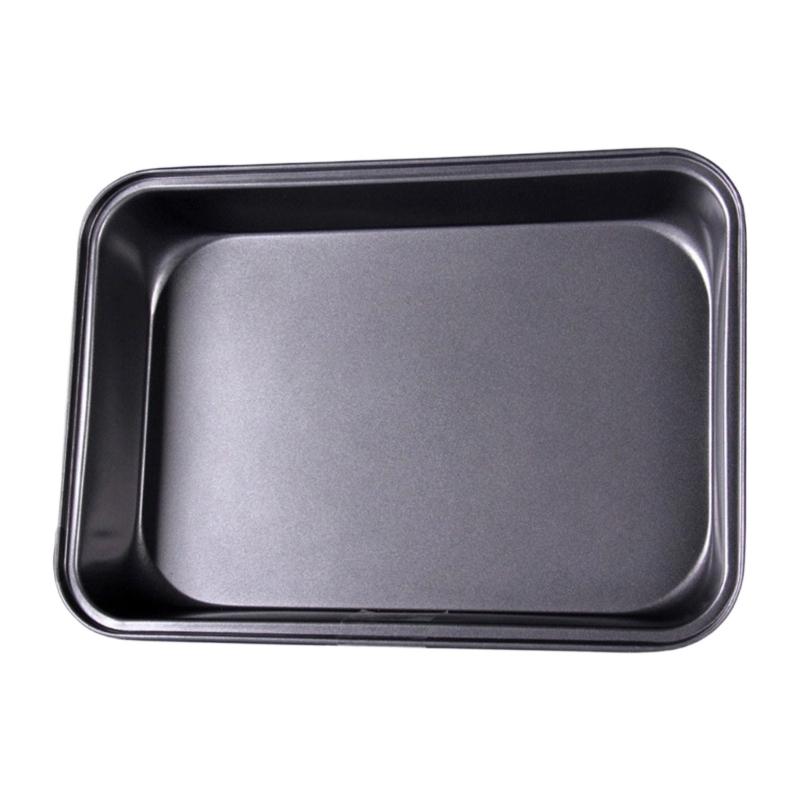 Rectangular Cake Pan Deep Baking Sheet Nonstick Coating Bakeware Roasting Tray for Toaster Oven Kitchen Turkey Pan