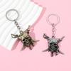 Fashion Vintage Key Chain Charm Pirates Of The Caribbean Keychain Jack Sparrow's Skull Pendant Keyring For Men Women Gifts