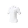 New FILA Polo Shirts Women's White A11W315104F-WT