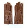 HERMES Crude Cell Leather Gloves Gloves