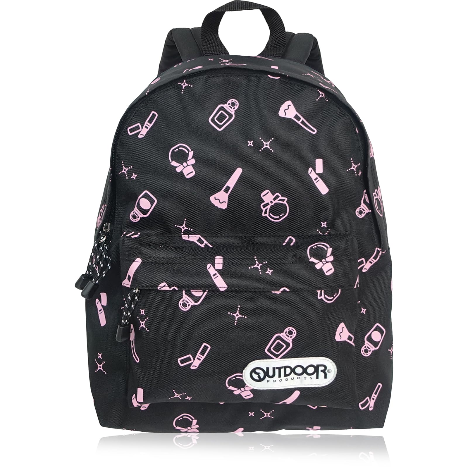 

Backpack for B5 Large F [Outdoor Products] Kids, Cheerful, All-over Pattern, Storage, Capacity, Excursion, 58.Makeup