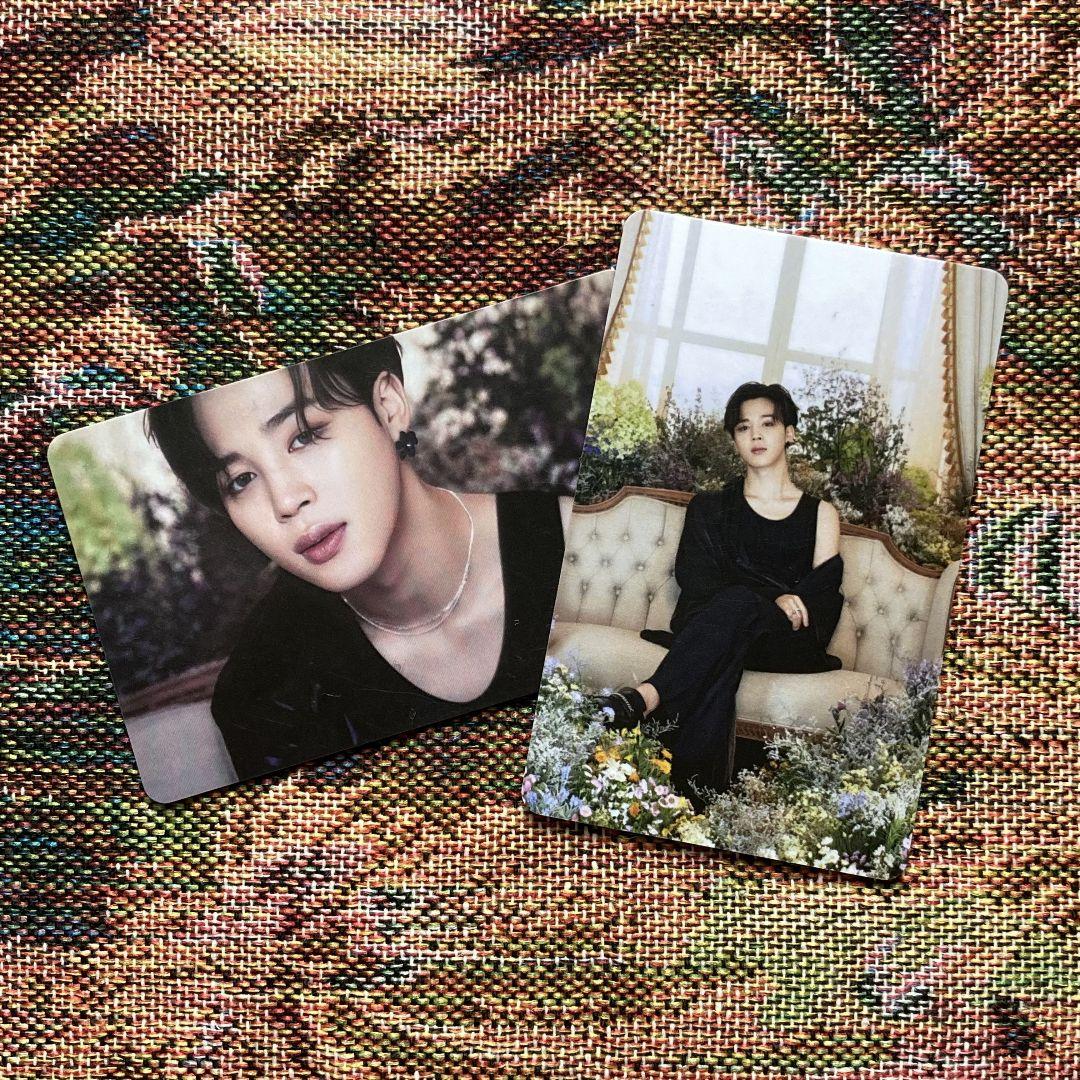 

[USED] Korean Jimin Unreleased BTS BE Bangtan Lakidro Trading Cards 2 Pieces
